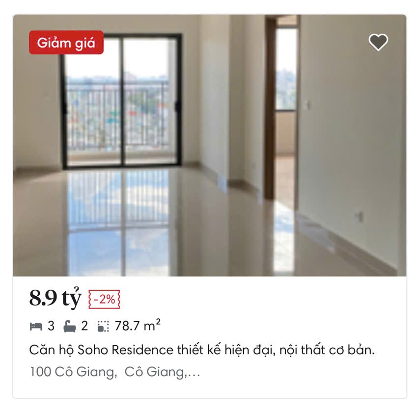 Căn Hộ Soho Residence